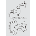 Faucet Mixer Pancuran Dinding Loyang